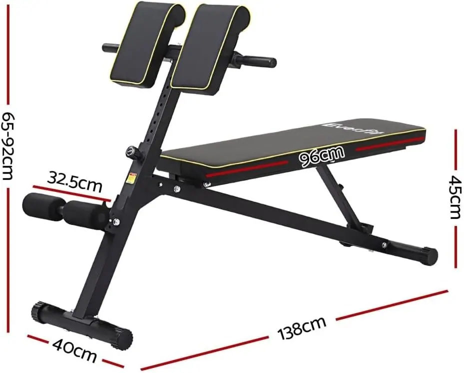 بنش التدريب المستوي مع كرسي “روماني” (Flat Bench & Roman Chair)