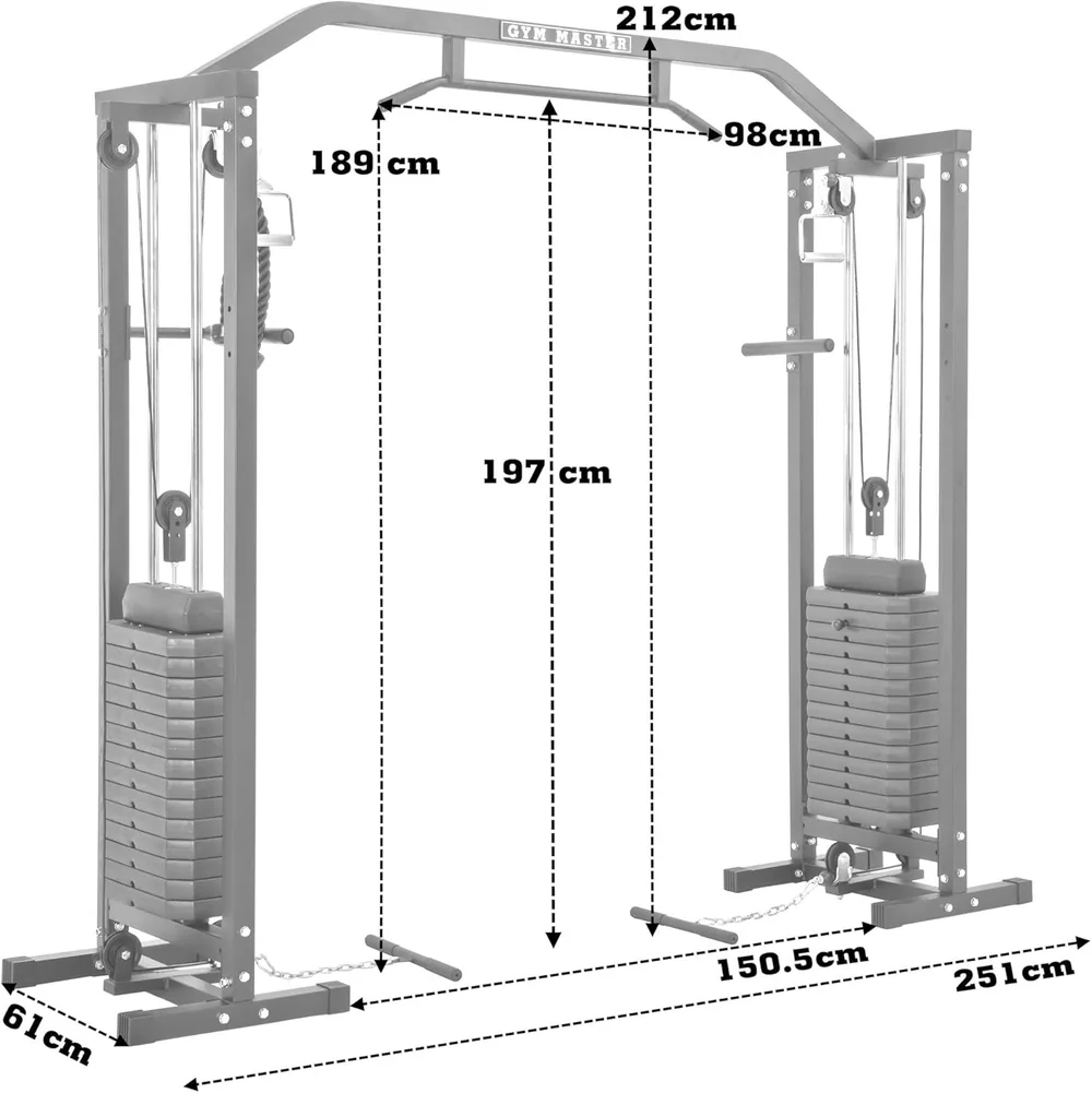 جهاز الكيبل كروس (Cable Crossover Machine)