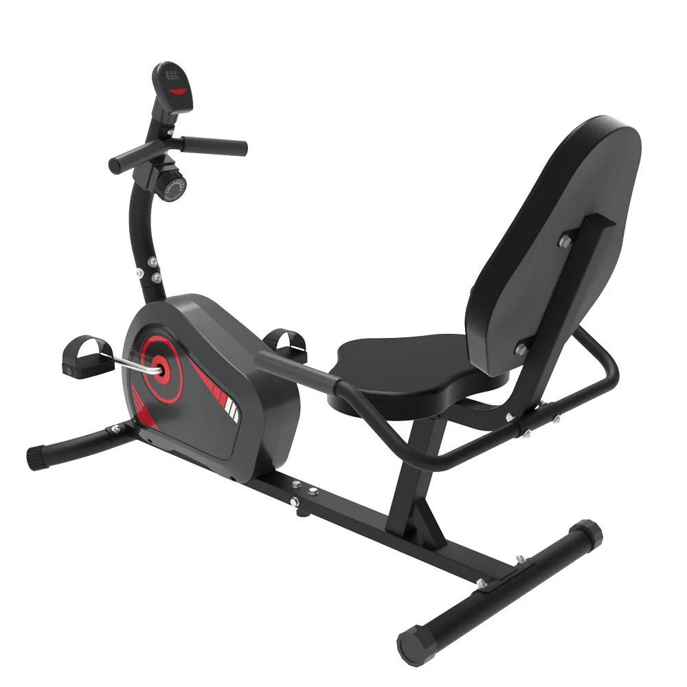 جهاز البايك الأرضي الثابت مع مقعد ظهر (Home Fitness Recumbent Bike)