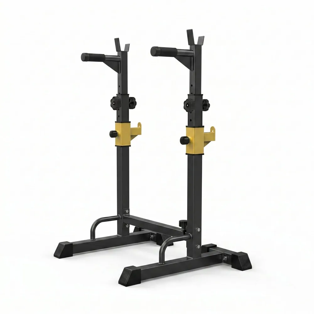 حمالة بار (Adjustable Barbell Stand / Squat Rack)