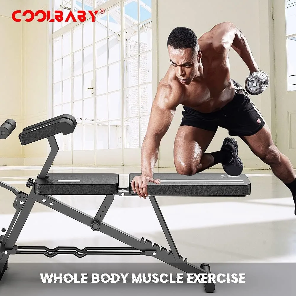 بنش تدريب متعدد الوظائف مع مسند ركاية (Multi-Function Bench with Preacher Curl)