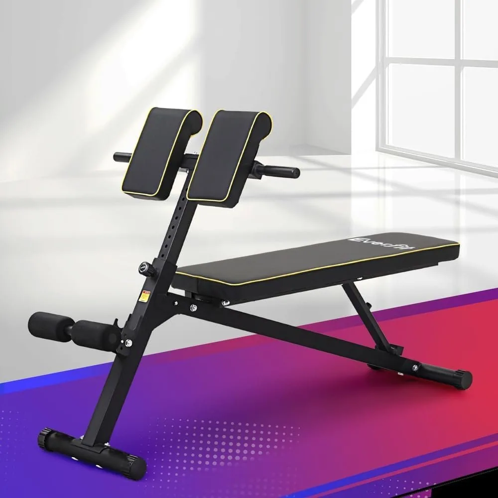 بنش التدريب المستوي مع كرسي “روماني” (Flat Bench & Roman Chair)