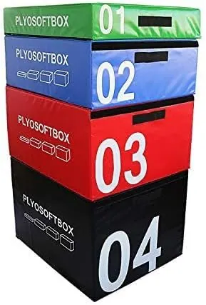 طقم صناديق القفز (Plyo Boxes)