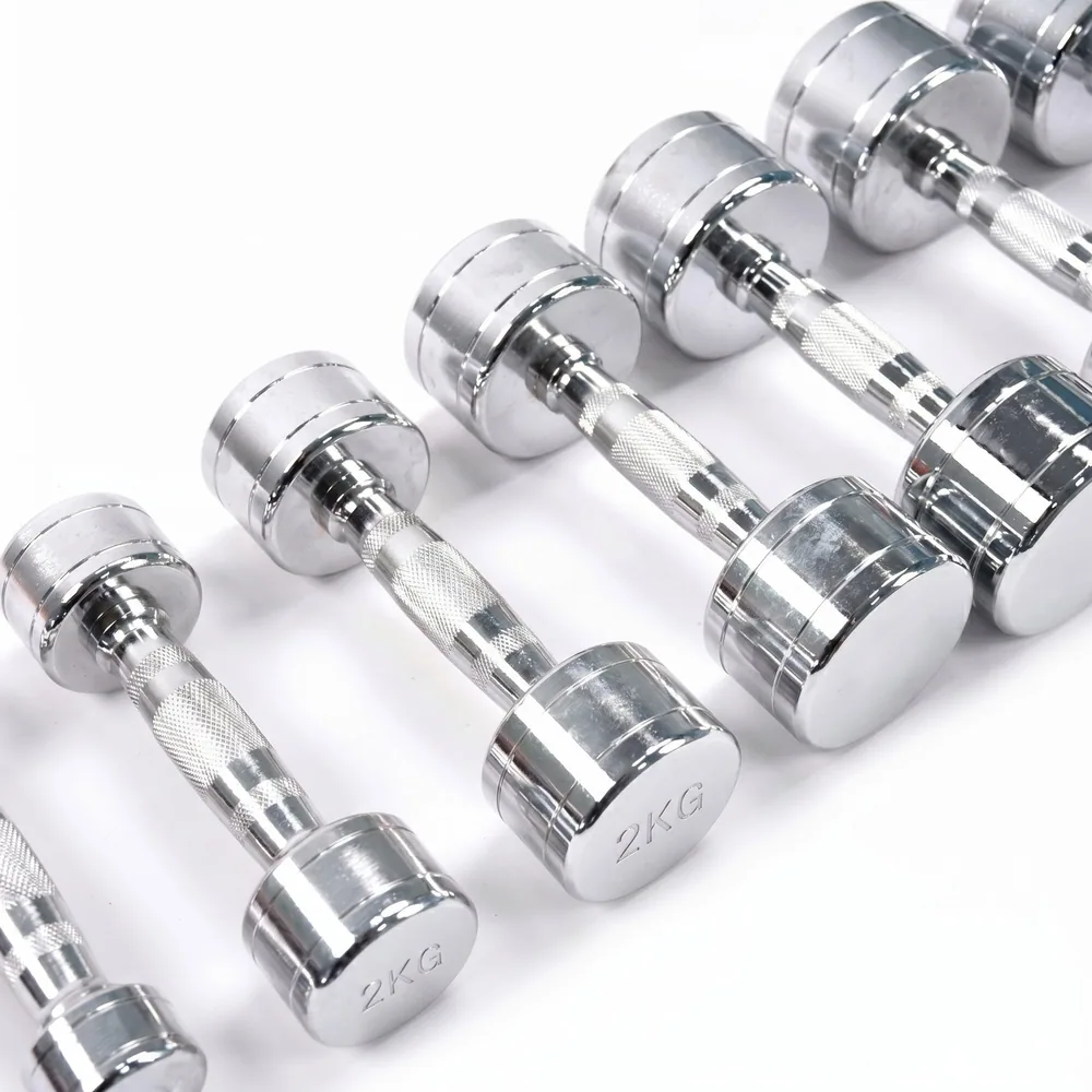 دامبلز ستانليس (Stainless Steel Dumbbells)