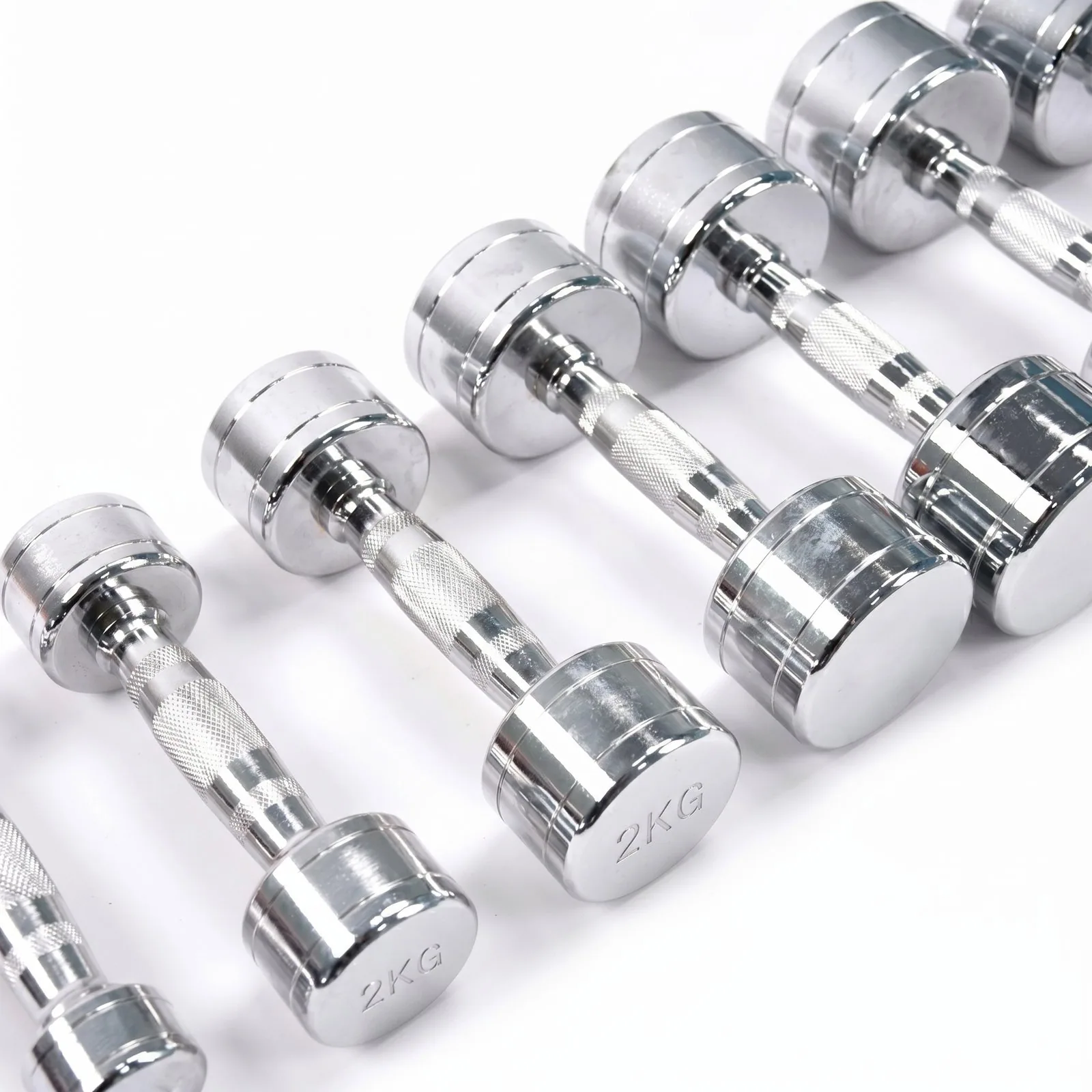 دامبلز ستانليس (Stainless Steel Dumbbells)