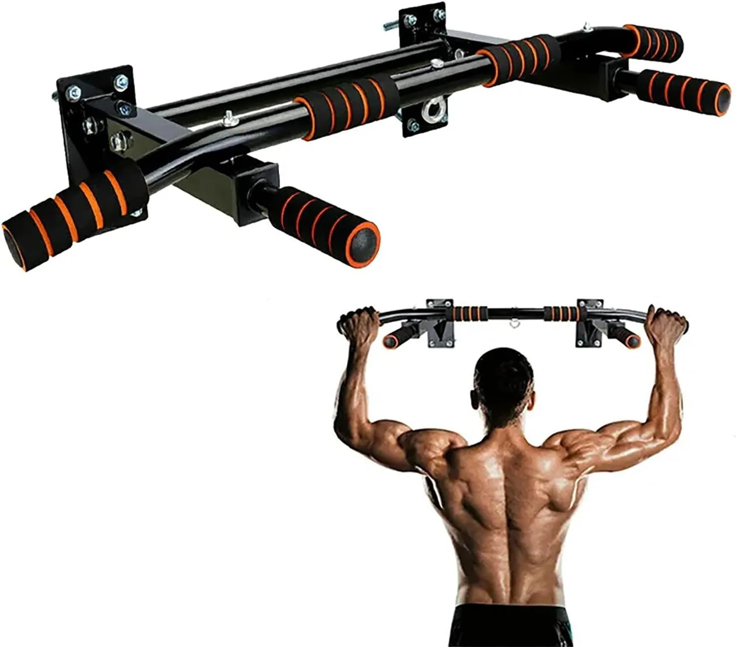 عقلة الحائط متعددة المقابض (Wall-Mounted Pull-Up Bar)