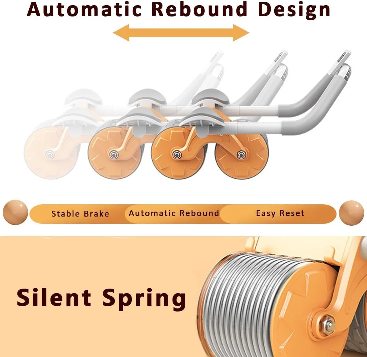 عجل تمارين المعدة المطور (Automatic Rebound)