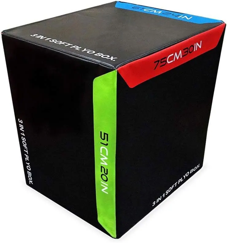 صندوق القفز الإسفنجي 3 في 1 (3-in-1 Soft Plyo Box)