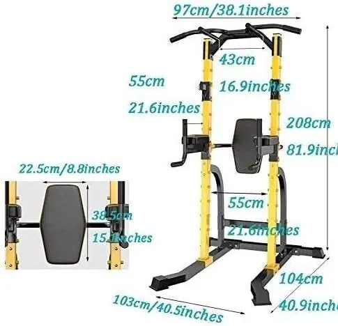 جهاز العقلة المتطورة (Multifunctional Power Tower)