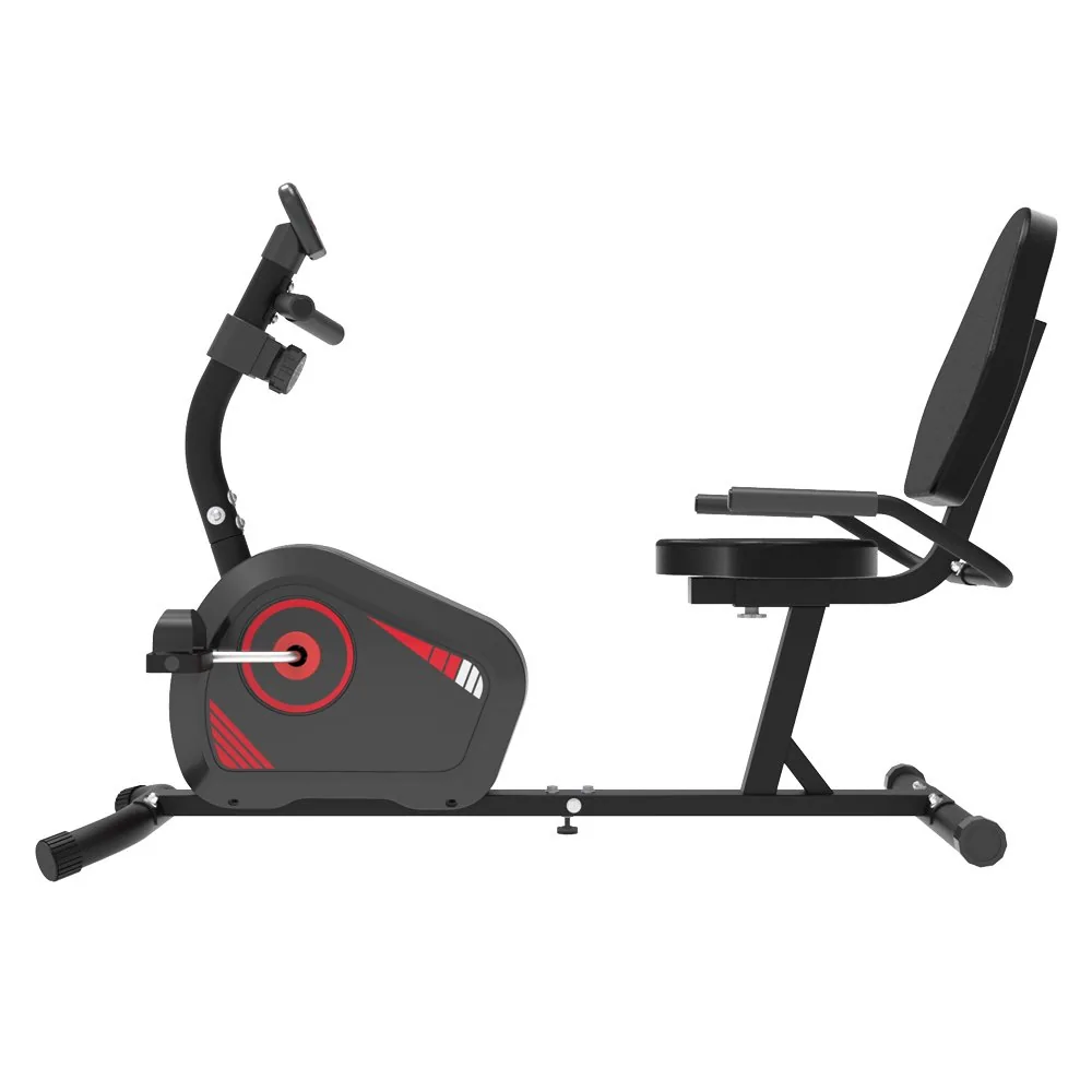 جهاز البايك الأرضي الثابت مع مقعد ظهر (Home Fitness Recumbent Bike)