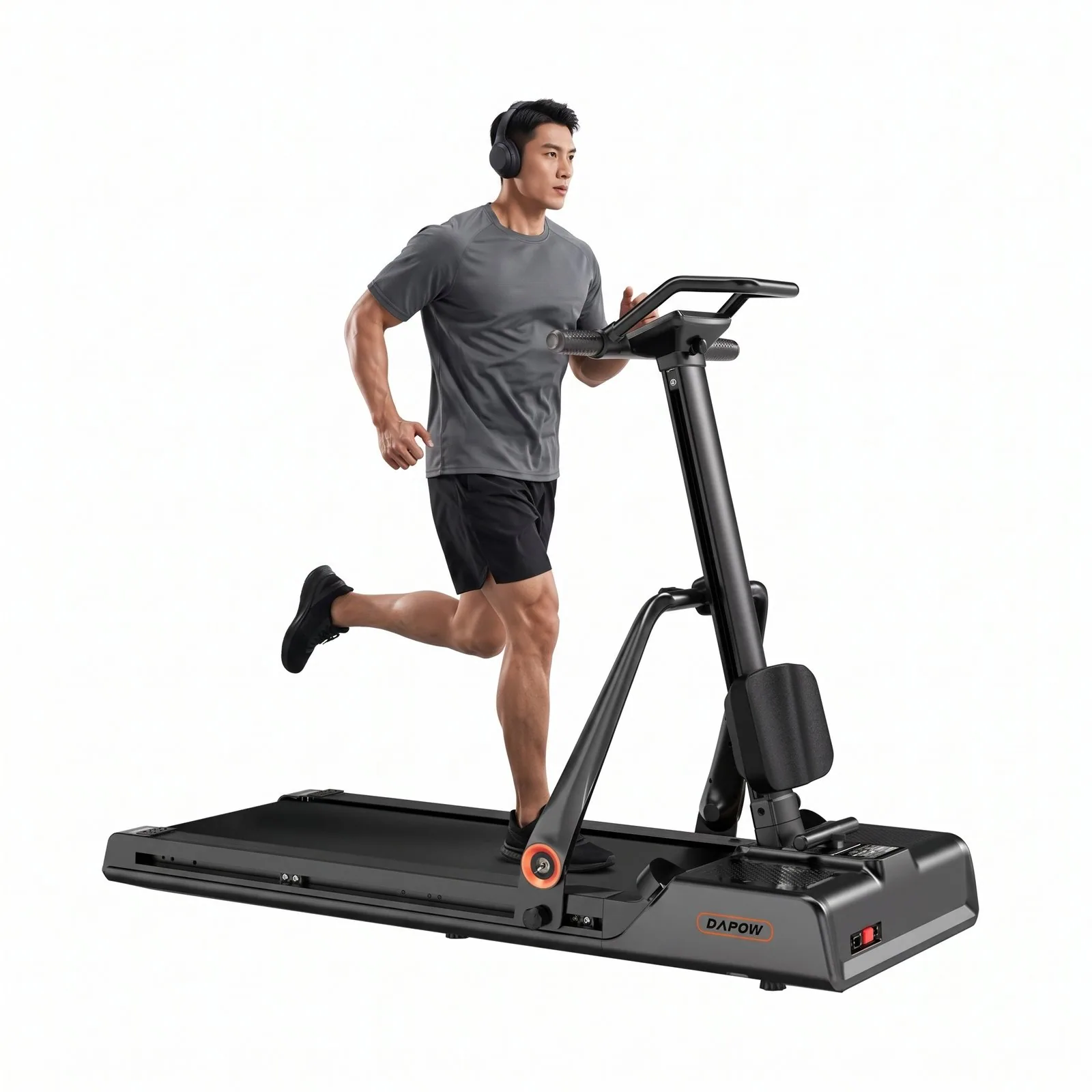 جهاز المشي والركض المنزلي مع جهاز التجديف (Treadmill with Rowing Machine)