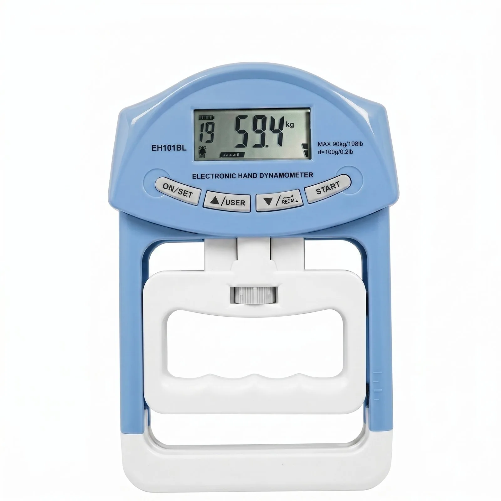 جهاز قياس قوة قبضة اليد (Digital Hand Dynamometer)