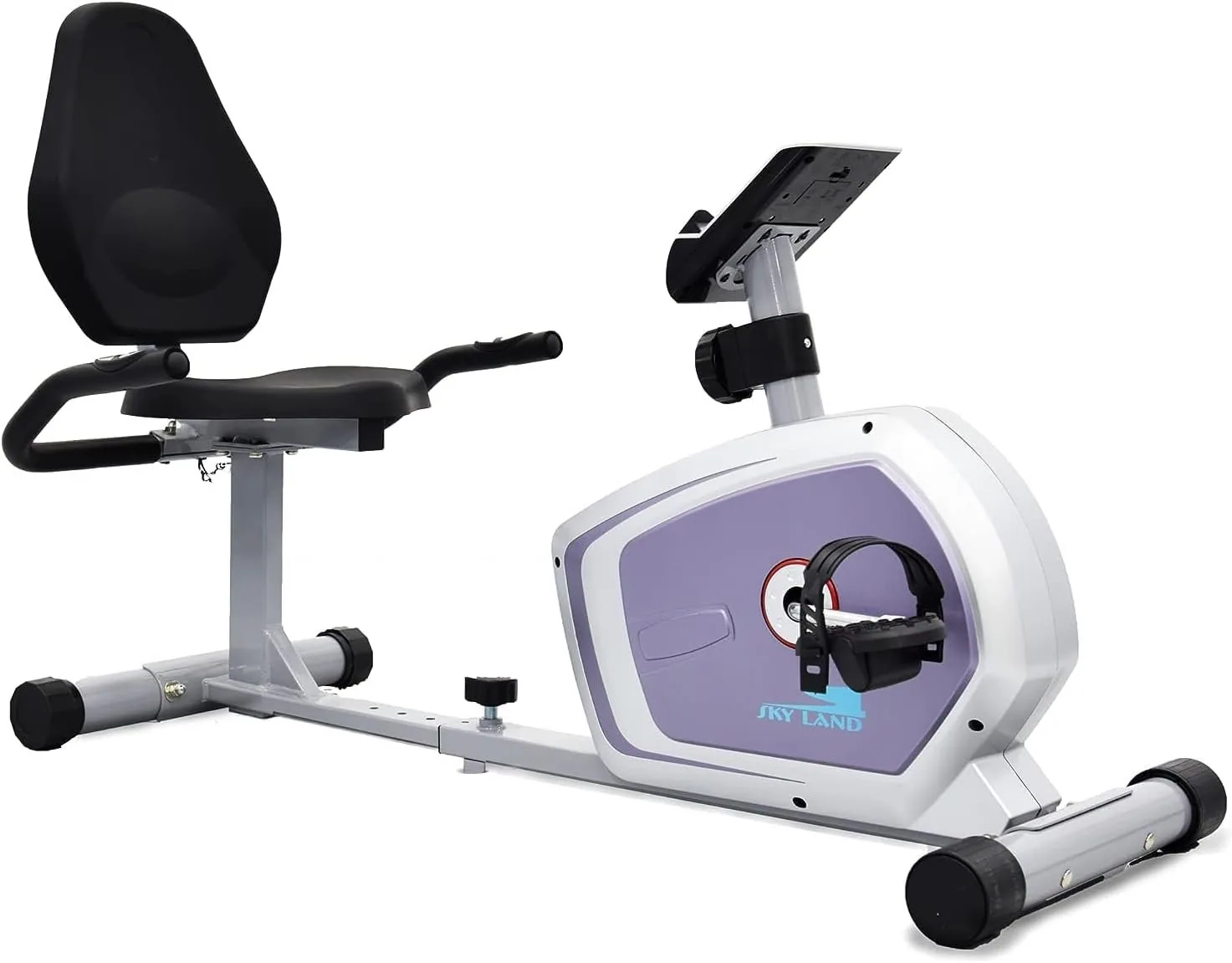 جهاز البايك الأرضي الثابت مع مقعد ظهر (Recumbent Desk & Floor Bike)